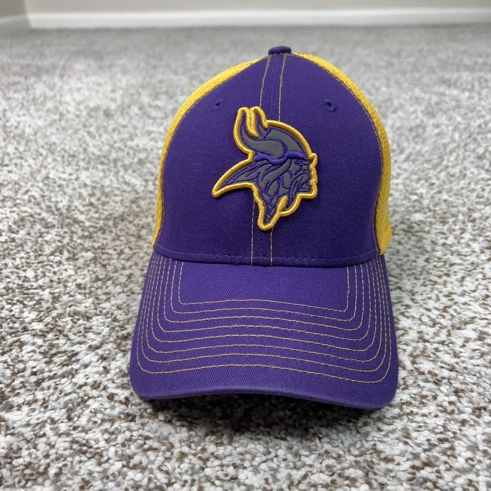 Minnesota Vikings Hat Cap‎ Flex Mens Small NFL Football 39THIRTY New Era Sports